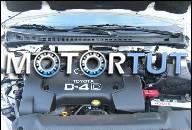 ДВИГАТЕЛЬ 2, 0D4D 90KM TOYOTA COROLLA 02-05R