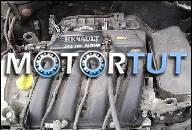 RENAULT MEGANE 00R. ДВИГАТЕЛЬ 1, 6 1.6 16V 108TYS KM